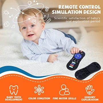 Top Silicone Teething Toy - Remote Controls for Infants