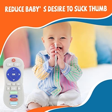 Top Silicone Teething Toy - Remote Controls for Infants