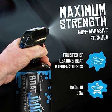 Boat Juice Extreme Boat Cleaner - Boat Water Spot Remover & Boat Hull Cleaner 32oz