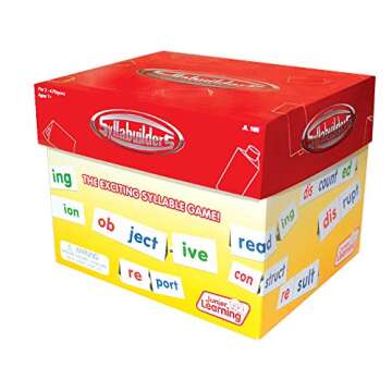 Junior Learning Syllabuilders Board Games, Multi Medium