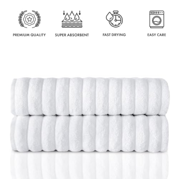 Classic Turkish Towels 2 Pack - Premium Spa Comfort