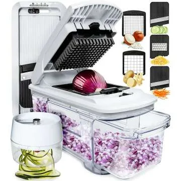 Top Vegetable Chopper & Slicer Set for Every Kitchen