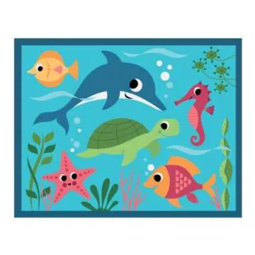 Mudpuppy Under the Sea Puzzle for Kids Aged 2-4 – Fun & Educational