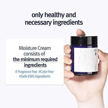 Pyunkang Yul Moisture Cream - Korean Skin Care Face Cream - Facial Moisturizer for dry and combination skin types - Natural Ingredients Shea Butter, jojoba seed oil deeply moisturize Skin - 3.4 Fl oz