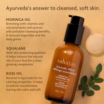 Sahajan Essential Oil Cleanser for Sensitive Skin 120ml