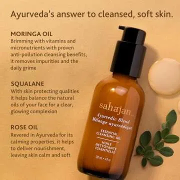 Sahajan Essential Oil Cleanser for Sensitive Skin 120ml