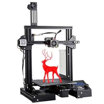Official Creality Ender 3 Pro 3D Printer, Removable Magnetic Bed and UL Certified Power Supply DIY 3D Printers with Resume Printing Function Printing Size 8.66 * 8.66 * 9.84 inches