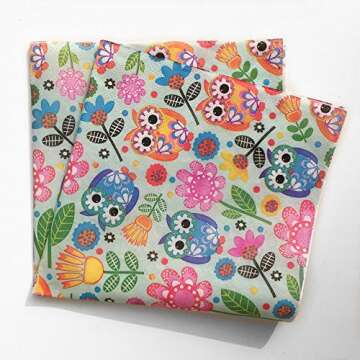 Charming Colored Paper Napkins for Weddings and Parties