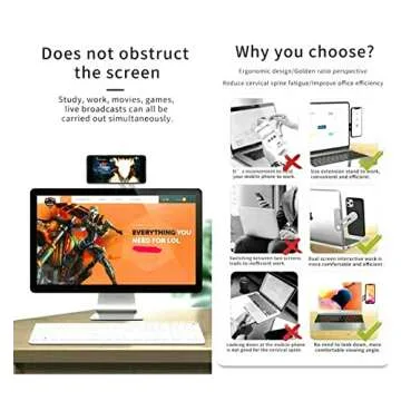 Smart Laptop Side Mount Clip for Better Ergonomics and Space