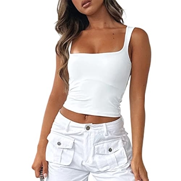 Chic Women Sleeveless Crop Top for Every Summer Occasion