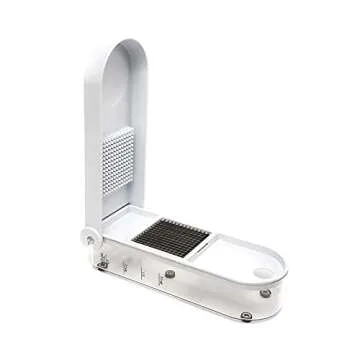 Magic Vegetable Chopper & Slicer, Two Interchangeable Blades, Capture Tray And Easy-cleaning Tool - ...