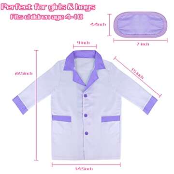 Tepsmigo Kids Doctor Kit with Carry Case for Creative Play