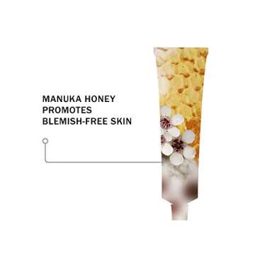 ANTIPODES Aura Manuka Honey Mask Hydrating Face Mask Targets Blemishes & Breakouts ? with Manuka Honey Superfood, Maskne Treatment for Oily Skin, Dry Skin & Blemish Prone - 75ml, 2.5fl. Oz