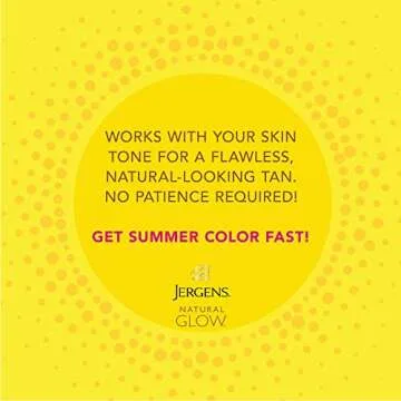 Jergens Natural Glow Self Tanner Mousse for Flawless Tan