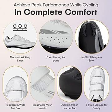 Tommaso Pista Women's Peloton Cycling Shoes Perfect Fit