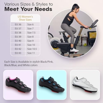 Tommaso Pista Women's Peloton Cycling Shoes Perfect Fit