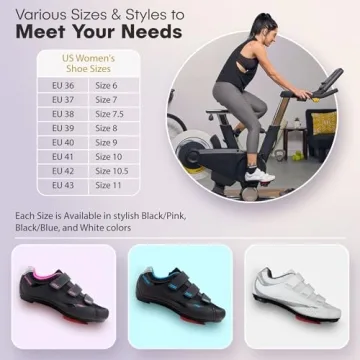 Tommaso Pista Women's Peloton Cycling Shoes Perfect Fit