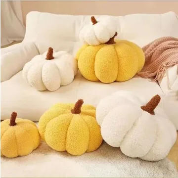 Cute Halloween Pumpkin Pillows for Fall Decor