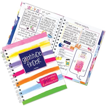 Faith-Based Gratitude Journal With Scripture Verses & Inspirational Quotes, 52 Week Non-Dated Daily ...