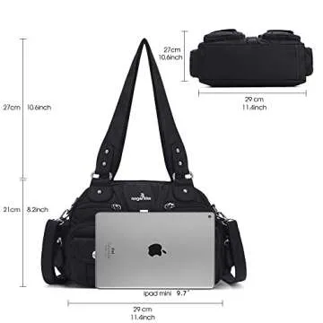 Stylish Angel Kiss Hobo Crossbody Bag for Women