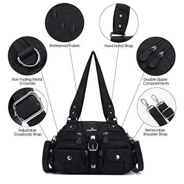 Stylish Angel Kiss Hobo Crossbody Bag for Women