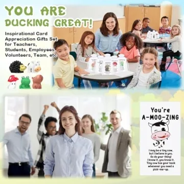 Employee Appreciation Gifts Set with Funny Notes