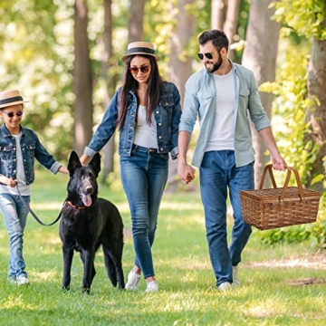 Woodchip Picnic Set for 4 with Insulated Cooler