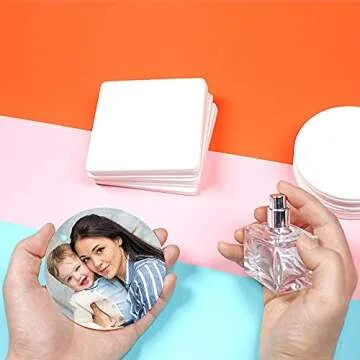 Finphoon DIY Sublimation Air Freshener Blanks Kit 60 Pieces