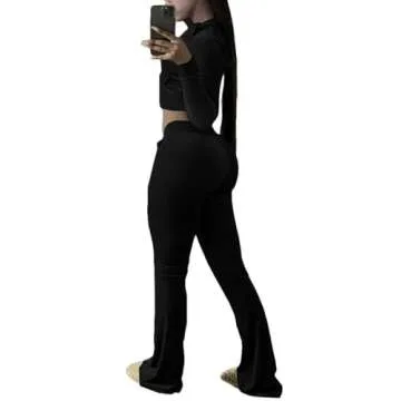 Stylish KOOBETON Women Velour Tracksuit Set for Outings
