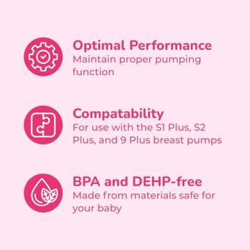 Premium Spectra Breast Pump Accessory Kit for Moms