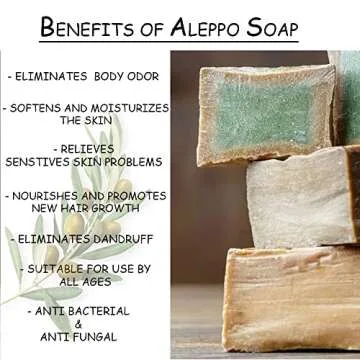 Aleppo Soap (2 Pack)%20 Laurel Oil,%80 Olive Oil