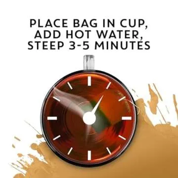 Tazo Regenerative Organic Chai Black Tea, Contains Caffeine, Fair Trade, Kosher, USDA Certified Organic, Non-GMO, 16 Tea Bags (Pack of 6)