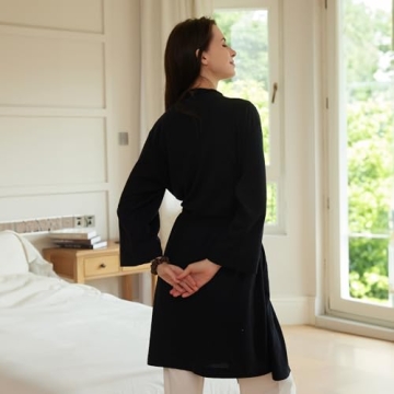 DaysU Waffle Knit Bathrobe - Lightweight & Stylish for All