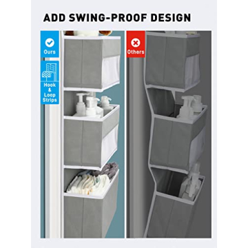 Yecaye 6-Tier Over the Door Storage Organizer for any space