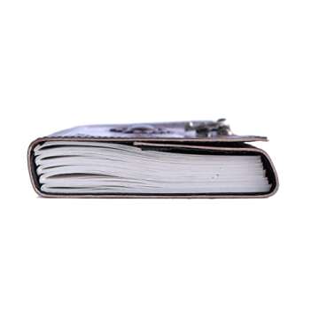 SHAKUN Handmade Leather Journal Vintage Antique Book of Shadows Antique Journal Leather Sketchbook Great Gift for Men Women Leather Notebook 7x5" inches (Style-7)