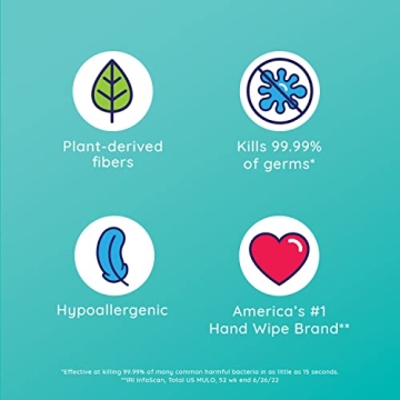 Wet Ones Plant Based Antibacterial Hand Wipes 20 Count | Travel Essential