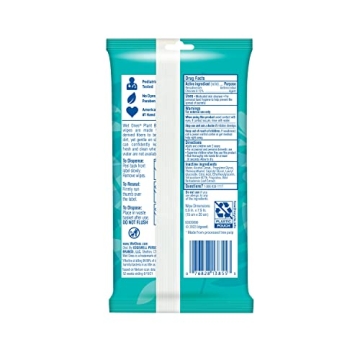 Wet Ones Plant Based Antibacterial Hand Wipes 20 Count | Travel Essential