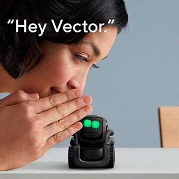 Vector Robot by Anki, A Home Robot Who Hangs Out & Helps Out For facial recognition, With Amazon Alexa Built-In For 5-99 Years