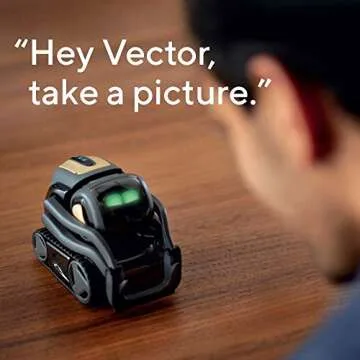 Vector Robot by Anki, A Home Robot Who Hangs Out & Helps Out For facial recognition, With Amazon Alexa Built-In For 5-99 Years