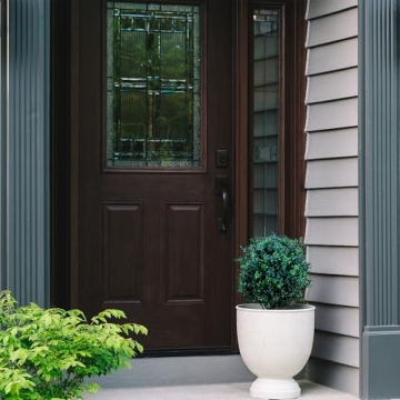 BOTARO TRESIL Set of 2 Pre-Potted Boxwood Topiary