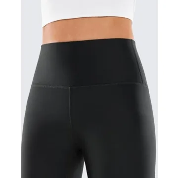 CRZ YOGA Womens Fleece Lined Leggings Soft Thermal Pants