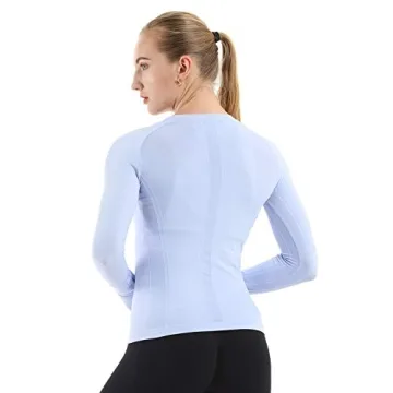 MathCat Seamless Workout Shirts for Women - Stylish & Comfy
