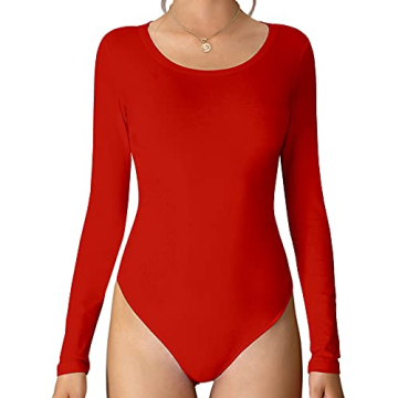 Comfortable MANGDIUP Women's Bodysuit for Everyday Wear