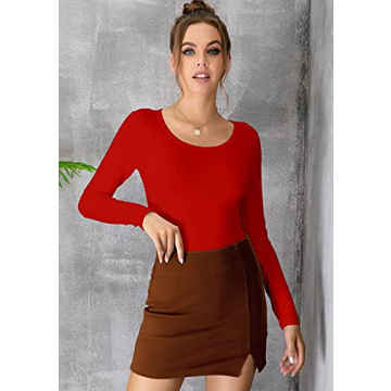 Comfortable MANGDIUP Women's Bodysuit for Everyday Wear