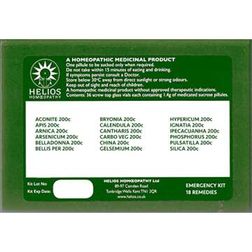 Homeopathic Accident and Emergency First Aid Kit