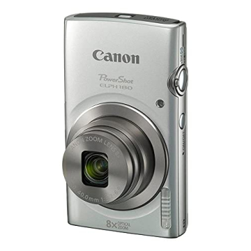 Canon PowerShot ELPH 180 Compact Camera with 8x Optical Zoom and Smart Auto