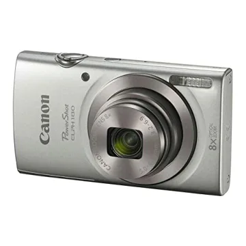 Canon PowerShot ELPH 180 Compact Camera with 8x Optical Zoom and Smart Auto