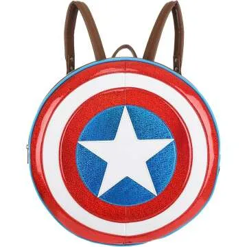 Loungefly Captain America Shield Backpack