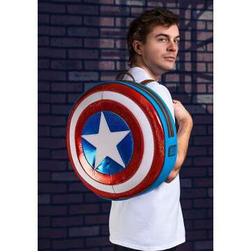 Loungefly Captain America Shield Backpack