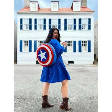 Loungefly Captain America Shield Backpack
